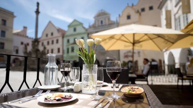 Bistro Měšťák - Hotel OLDINN - Hotel v centru Českého Krumlova