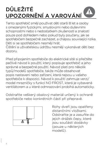 Návod k použití Gorenje FN6192PX - Zbozi.cz