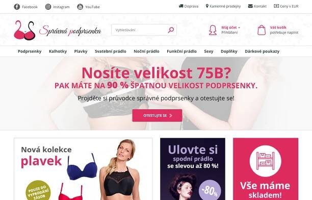 Eshop Správná podprsenka
