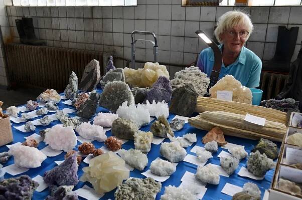 Minerály, zkameněliny i meteorit. Mayrovka se proměnila v geologický ráj
