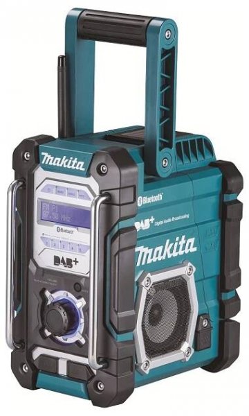 Makita DMR112 aku rádio DAB s Bluetooth, Li-ion 7,2V-18V