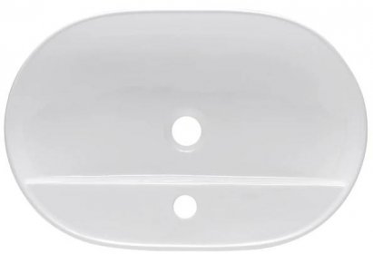 Swiss Aqua Technologies Countertop basin Infinitio 60 x 40 x 12,5 cm without overflow, white (SATINF6040)