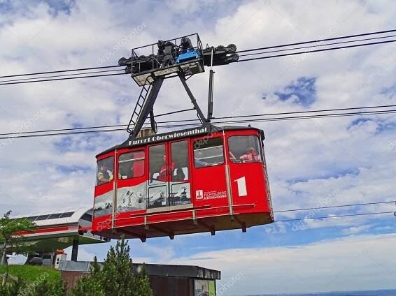 Lanová dráha Fichtelberg v Oberwiesenthalu