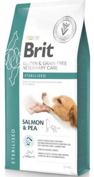 Brit GF Veterinary Care Dog Sterilised 12 kg - Veterinární diety pro psy