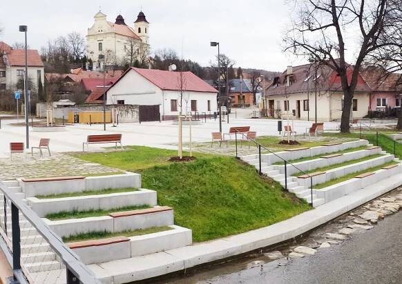 ATELIÉR KO-SA | NÁMĚSTÍ MĚSTA BOJKOVICE, VEŘEJNÉ PROSTORY, ARCHITEKT BRNO
