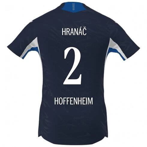 Dámské Robin Hranac #2 Námořnická Modř Bílá Domů Hráčské Dresy 2025/26 Dres