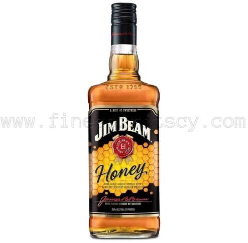 Jim Beam Honey Liqueur Bourbon Whiskey 1000ml 100cl 1l liter litre 700ml 70cl 0.7l