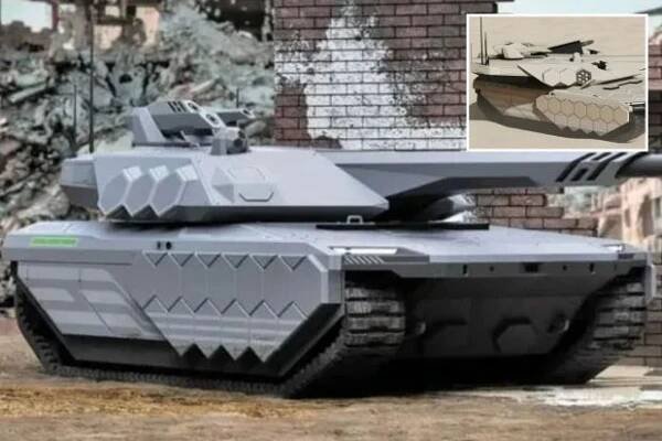 An image collage containing 2 images, Image 1 shows Illustration of a futuristic hydrogen tank, Image 2 shows Illustration of a futuristic hydrogen eco tank