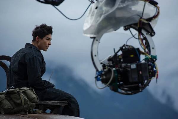 Ludi Lin - Power Rangers: Strážci vesmíru - Z natáčení