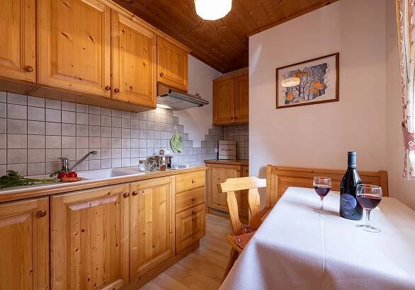 Küche Apartment Peitler