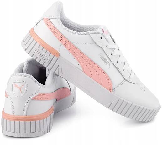 Puma dámské sportovní boty Carina 2.0 bílé kožené dámské velikost 35,5 Velikost 35,5