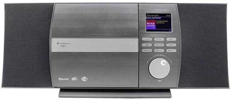 soundmaster ICD1010AN ICD1010AN rádio CD, internetové, DAB+, FM, CD, USB, Bluetooth, Wi-Fi, internet, vč. dálkového ovlá