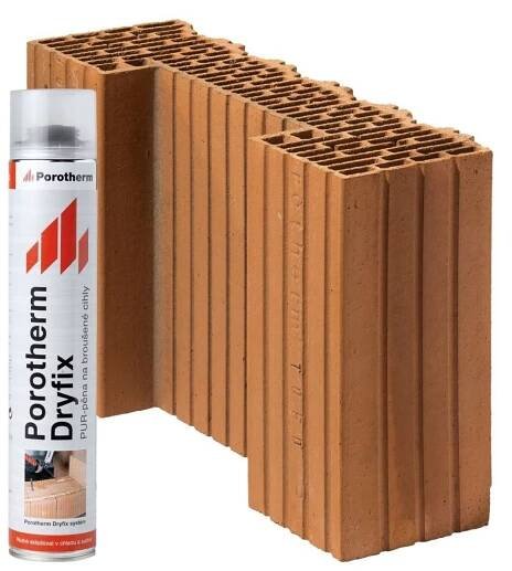 Wienerberger Cihla broušená poloviční koncová Porotherm 44 EKO+ Profi Dryfix 1/2 K P8 440×125×249 mm - Heureka.cz
