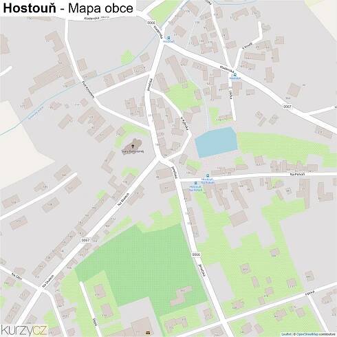 Hostouň - mapy | Kurzy.cz