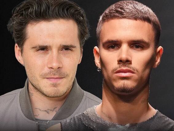 David Beckham's Sons Brooklyn and Romeo Feuding, Not on Speaking Terms