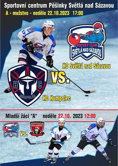 HC Světlá n/S. dnes přivítá na svém ledě hokejisty z Humpolce | iSVETELSKO.cz