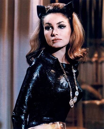 Julie Newmar as catwoman