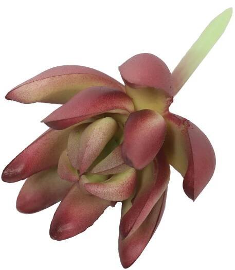 Umělý sukulent lotos Crassula Capitella 10 cm
