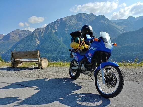 Na motocyklu po rakouské hranici 2020