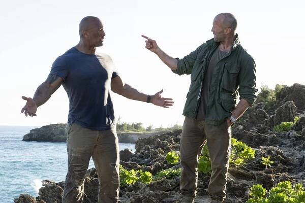Rychle a zběsile: Hobbs a Shaw - Z filmu - Dwayne Johnson, Jason Statham