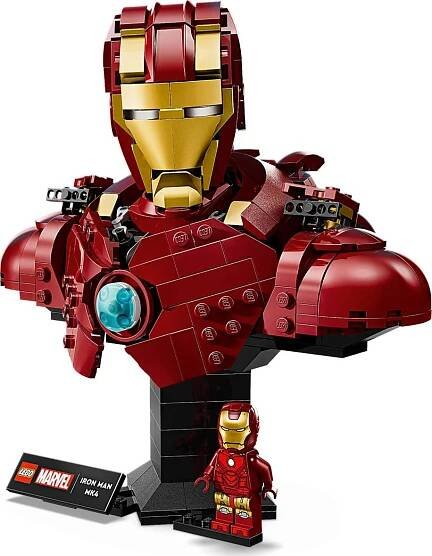 LEGO Marvel 76327 Busta Iron Man MK4