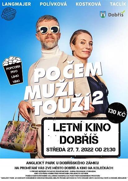 Letní kino Dobříš - Po čem muži touží 2