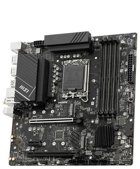 MSI Intel B760 Series Motherboards Products PRO B760M-A WIFI