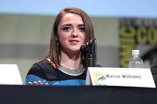 Portrét herečky Maisie Williamsové