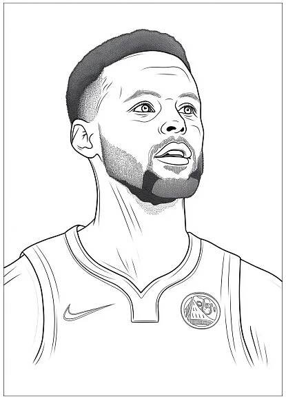 Free Printable steph_curry_coloring_pages_7