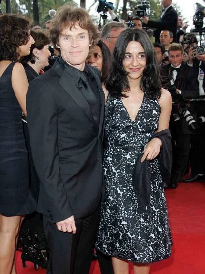Willem Dafoe and Giada Colagrande during 2005 Cannes Film Festival