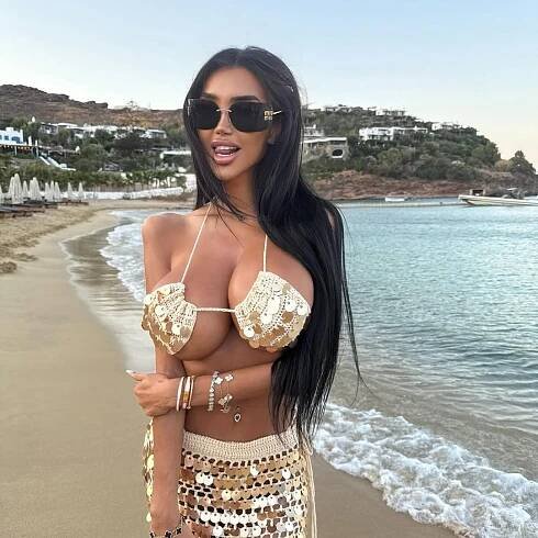 CBB's Chloe Khan leaves nothing to imagination as she spills out of tiny bikini