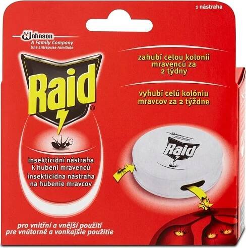 RAID Nástraha k hubení mravenců 1 kus