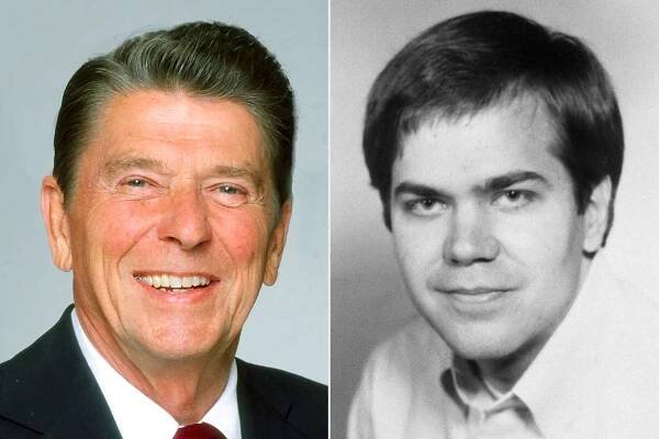 President Ronald Reagan and John Hinckley Jr
