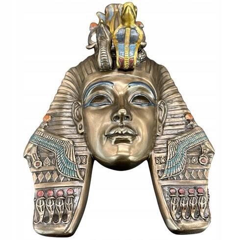socha bronzová MASKA EGYPTSKÉHO TUTANCHAMONA VERONESE (WU76360A4)