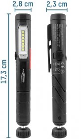 Ansmann 990-00120 Profi mini svítilna, penlight napájeno akumulátorem LED černá : Půhy.cz
