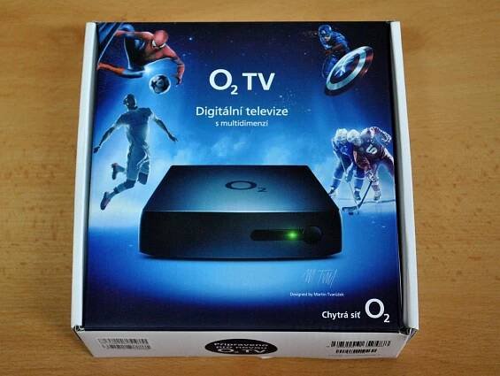 O2TV set-top box 4K - TV, audio, video