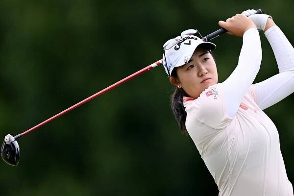 Rose Zhang makes her first pro appearence at the AIG Women’s Open