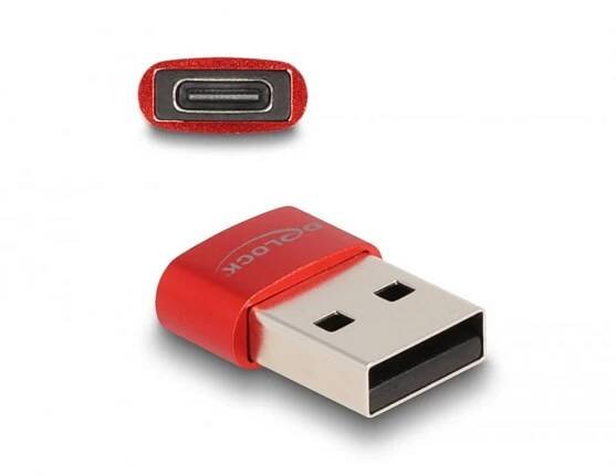 Delock USB 2.0 adaptér [1x USB 2.0 zástrčka A - 1x USB-C® zásuvka] 60050