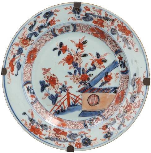 Imari Teller, China, 18. Jh., - Antiquitäten 2024/11/06 - Dosažená cena: EUR 240 - Dorotheum