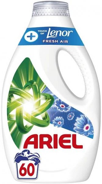 Ariel prací gel Touch of Lenor Fresh Air 1,7 l 34 PD od 350 Kč - Heureka.cz