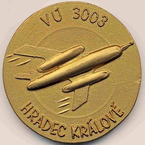 medaile Hradec Králové - VÚ 3003 - Numismatika