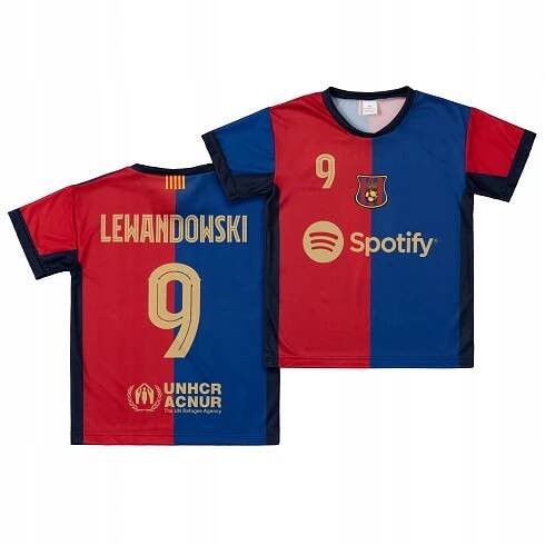 Fotbalový teplákovka LEWANDOWSKI BARCELONA 9 vel 140