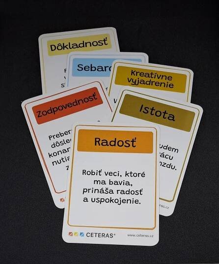 SK Karty Moja kariéra: Motivácia, potreby a hodnoty - Ceteras
