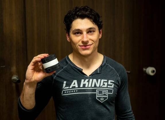 Trevor Moore’s Tallies 1st Career NHL Hat-Trick and 100th Career NHL Point to Lift Kings Past Oilers