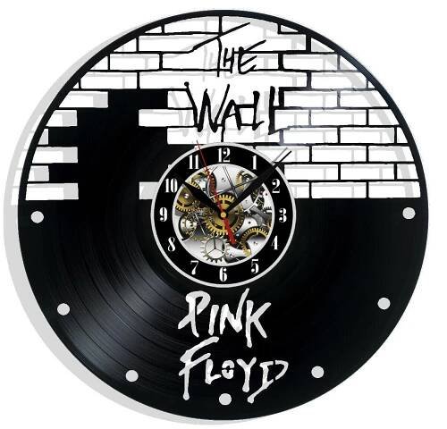 Pink Floyd - nástěnné hodiny vinyl LP Roger Waters The Wall - Hudba a film