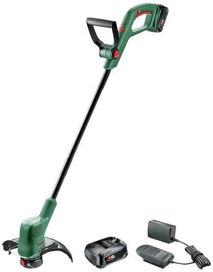 Bosch Home and Garden EasyGrassCut 18V-260 akumulátor strunová sekačka + 2. akumulátor 18 V 2 Ah šířka sekání: 26 cm