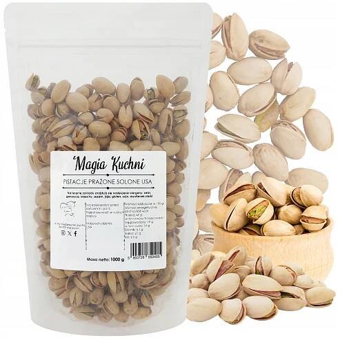 Pistácie PRAŽENÉ SOLENÉ USA 1kg velké NATRALNÉ