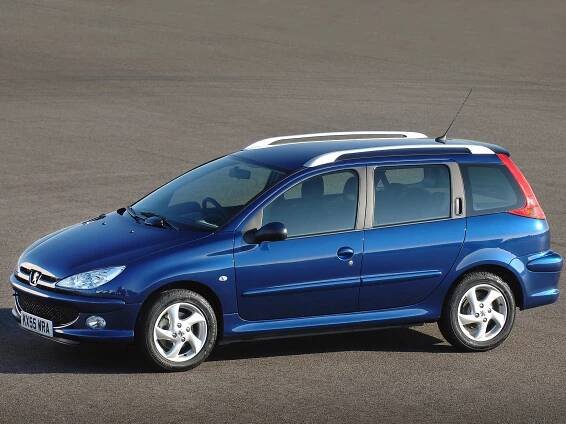Peugeot 206 Sw automobil a modelové roky