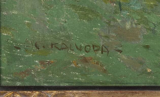 Alois Kalvoda (1875 - 1934) - LETNÍ KRAJINA - Lot 37 | ZAHRADNÍ AUKCE 2019 | Výstavy a aukce | Arthouse Hejtmánek