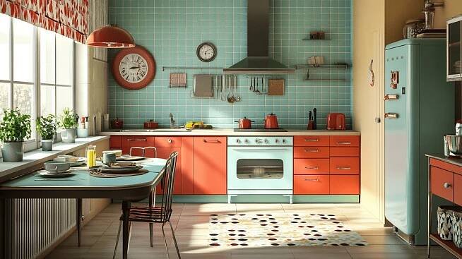 Kuchyně z Polska: Retro styl s moderním nádechem